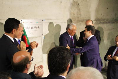 Inaugurado o Túnel do Marão