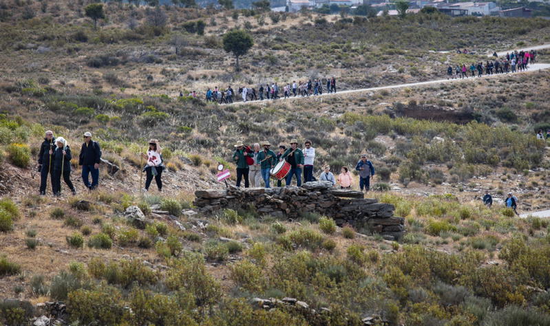 Calçada de Alpajares na rota dos Caminhos de Santiago