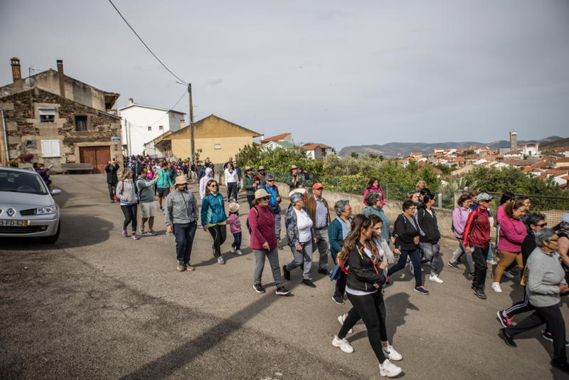 Calçada de Alpajares na rota dos Caminhos de Santiago