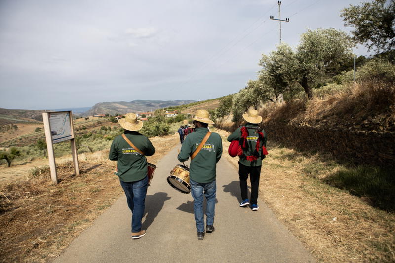 Calçada de Alpajares na rota dos Caminhos de Santiago