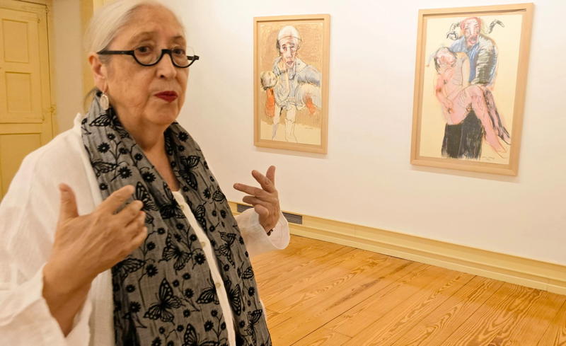 Graça Morais inaugura em Bragança exposição "Obras Escondidas, Obras Escolhidas"