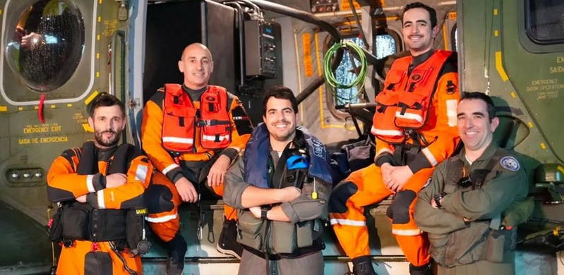 Sargento-chefe Casimiro, 3.000 horas de voo a salvar vidas a bordo dos Merlin