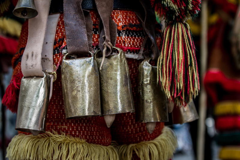 Caretos de Trás-os-Montes no Festival Internacional da Máscara Ibérica