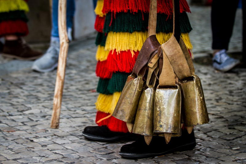 Caretos de Trás-os-Montes no Festival Internacional da Máscara Ibérica