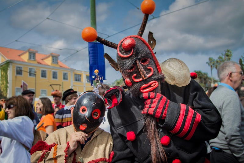 Caretos de Trás-os-Montes no Festival Internacional da Máscara Ibérica