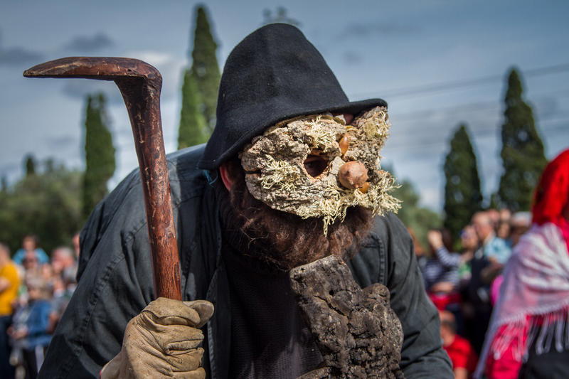 Caretos de Trás-os-Montes no Festival Internacional da Máscara Ibérica