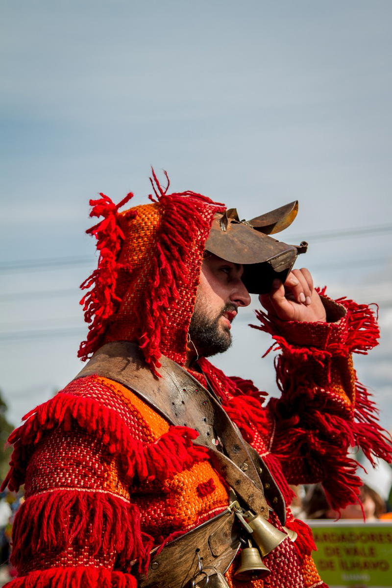 Caretos de Trás-os-Montes no Festival Internacional da Máscara Ibérica