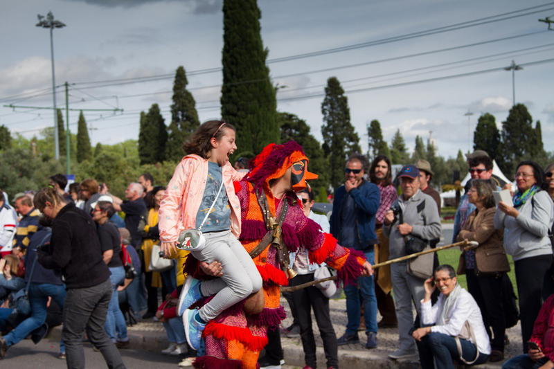 Caretos de Trás-os-Montes no Festival Internacional da Máscara Ibérica