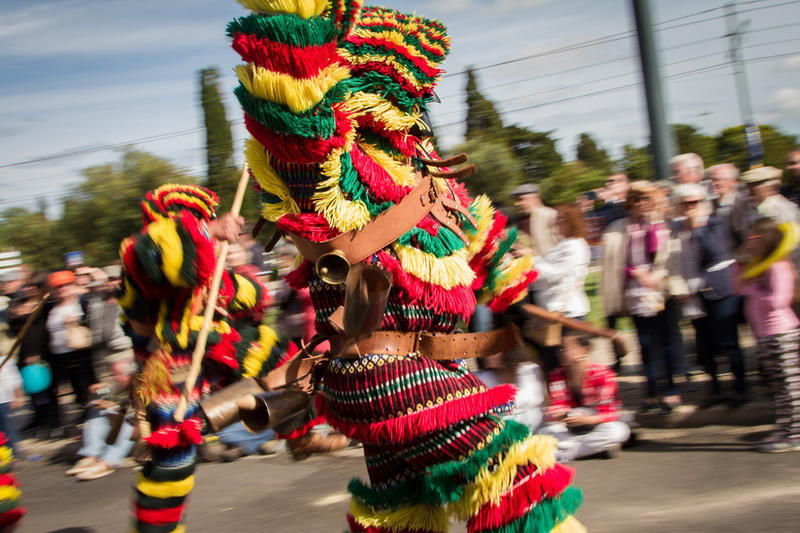 Caretos de Trás-os-Montes no Festival Internacional da Máscara Ibérica