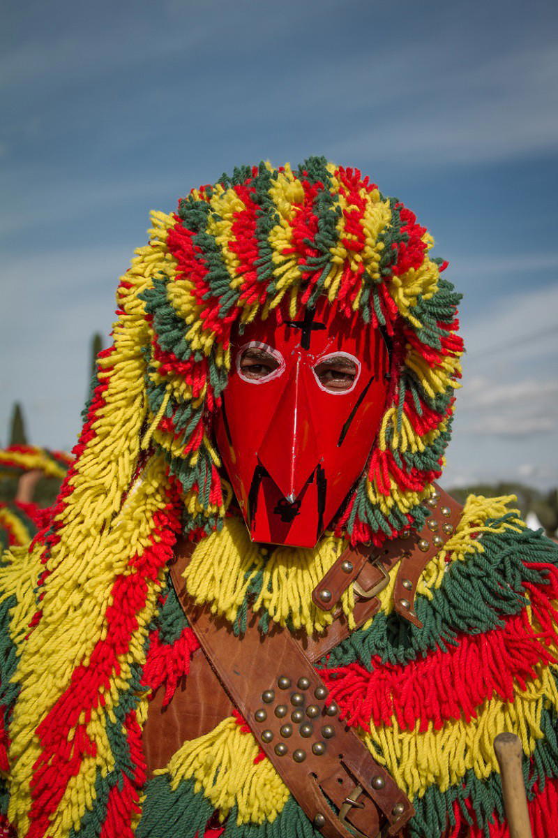Caretos de Trás-os-Montes no Festival Internacional da Máscara Ibérica
