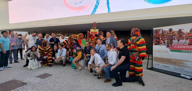 Os Caretos enobreceram a imagem de Portugal na Expo Dubai