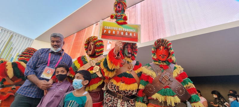 Os Caretos enobreceram a imagem de Portugal na Expo Dubai