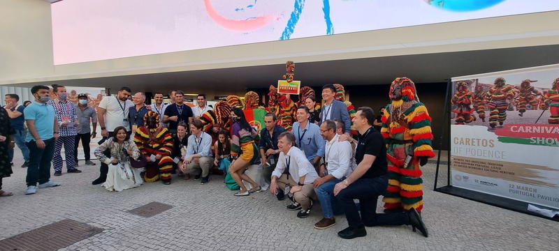 Os Caretos enobreceram a imagem de Portugal na Expo Dubai